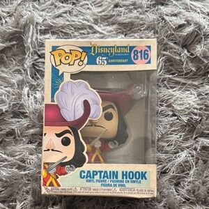 Funko pop Captain Hook Vinyl Figure - Red and White